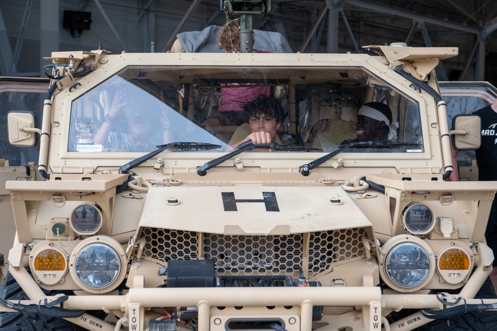 High school football scrimmage fosters community, relationships at the 1 SOW