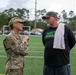 High school football scrimmage fosters community, relationships at the 1 SOW