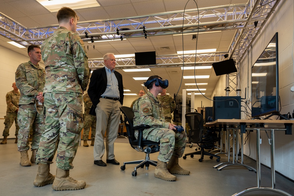 Secretary of the Air Force visits RAF Mildenhall