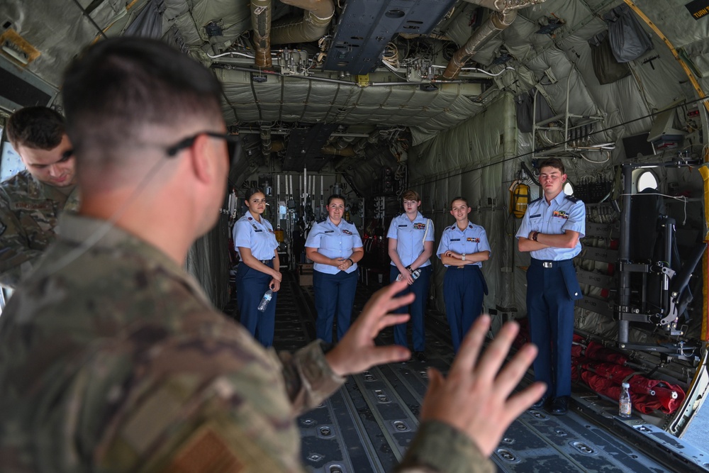 314th AW inspires future leaders during CAP Encampment