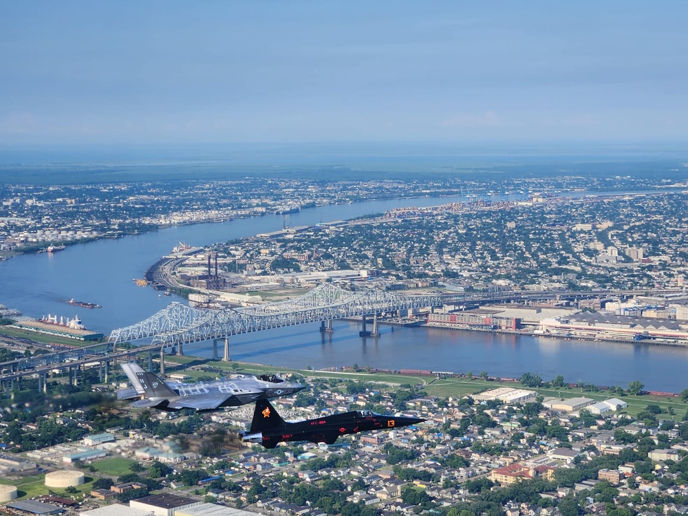 The &quot;River Rattlers&quot; of Fighter Squadron Composite (VFC) 204 Conduct Flight Operations