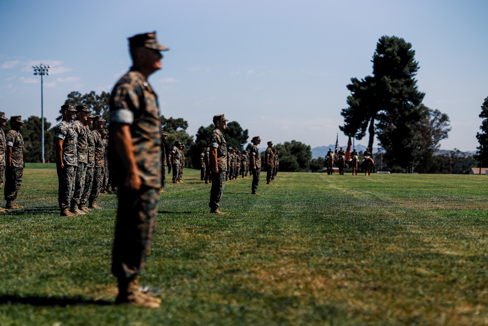 1st Marine Logistics Group Change of Command