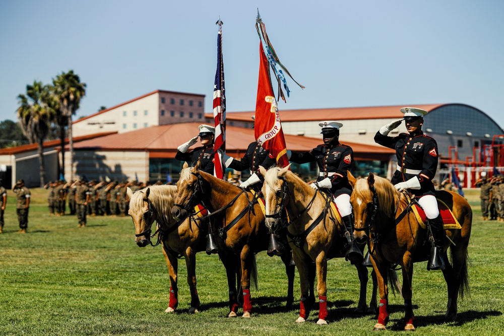 1st Marine Logistics Group Change of Command