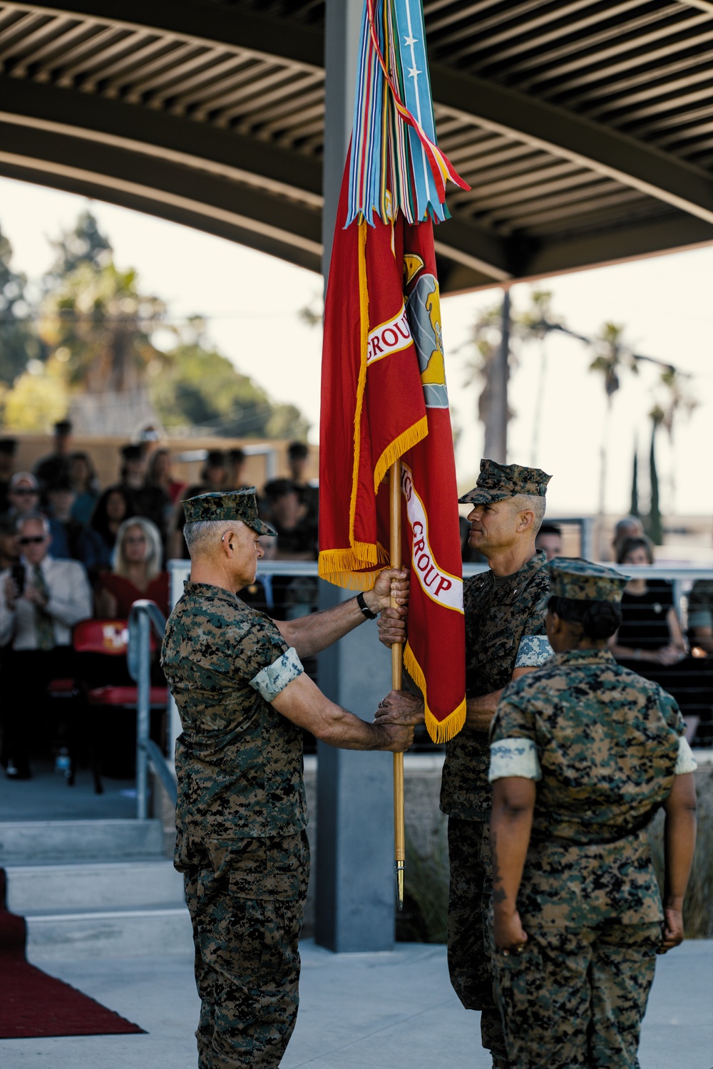 1st Marine Logistics Group Change of Command