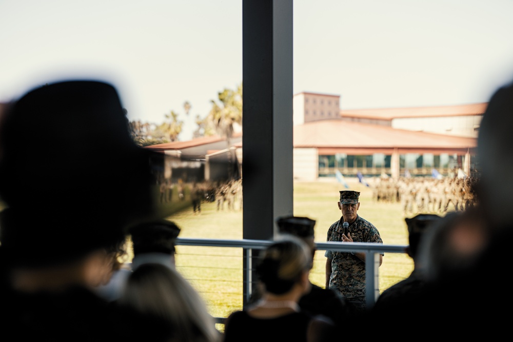 1st Marine Logistics Group Change of Command