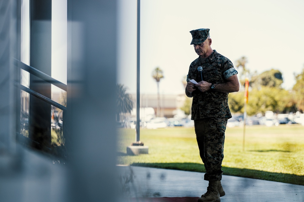 1st Marine Logistics Group Change of Command