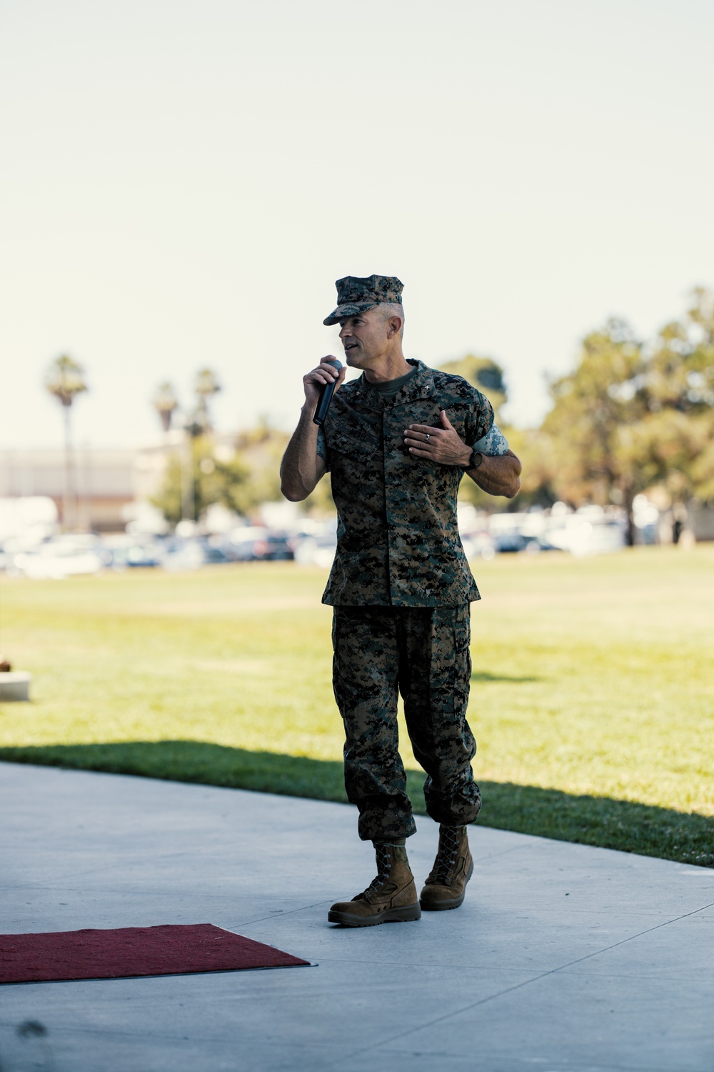 1st Marine Logistics Group Change of Command