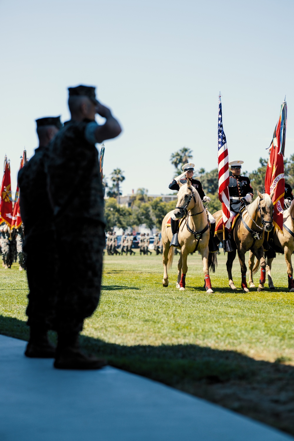 1st Marine Logistics Group Change of Command