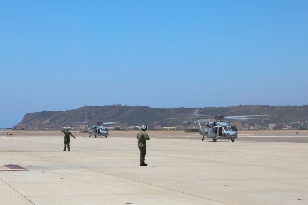 Navy's Last Special Warfare-Dedicated Helicopter Squadron Conducts Final Flight