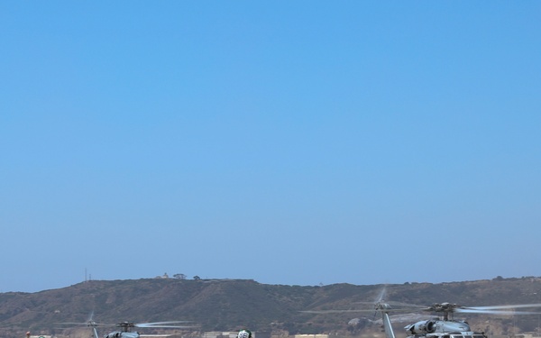 Navy's Last Special Warfare-Dedicated Helicopter Squadron Conducts Final Flight