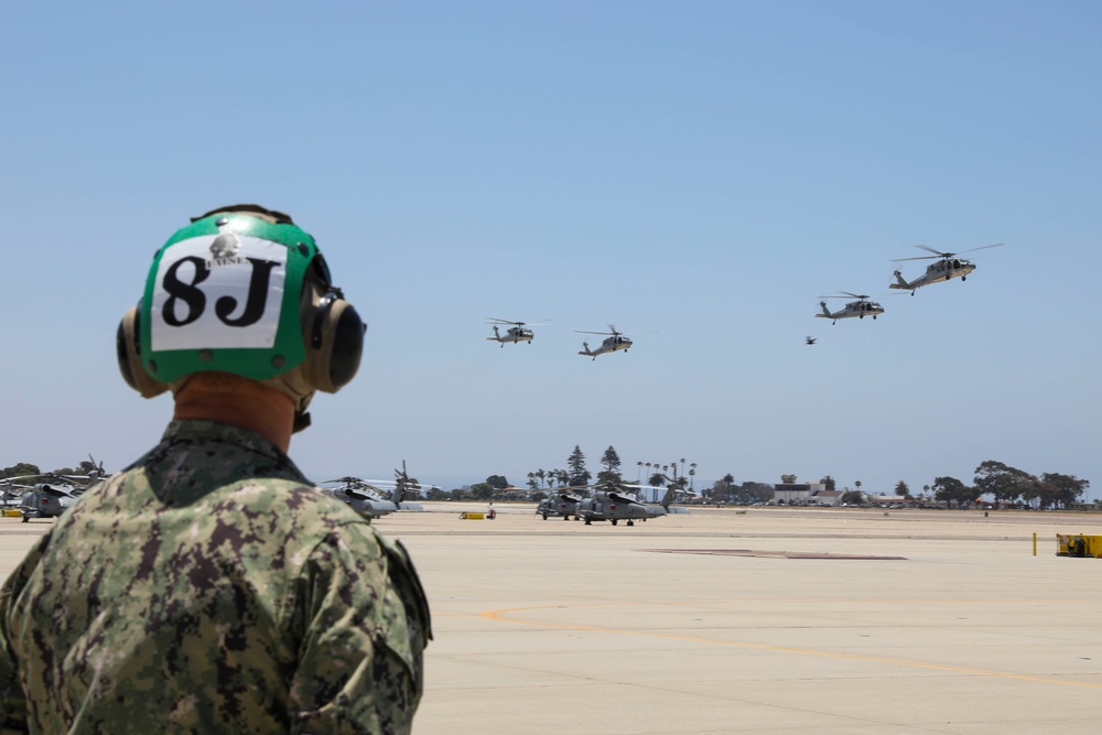 Navy's Last Special Warfare-Dedicated Helicopter Squadron Conducts Final Flight