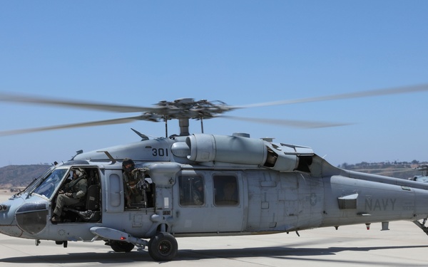 Navy's Last Special Warfare-Dedicated Helicopter Squadron Conducts Final Flight