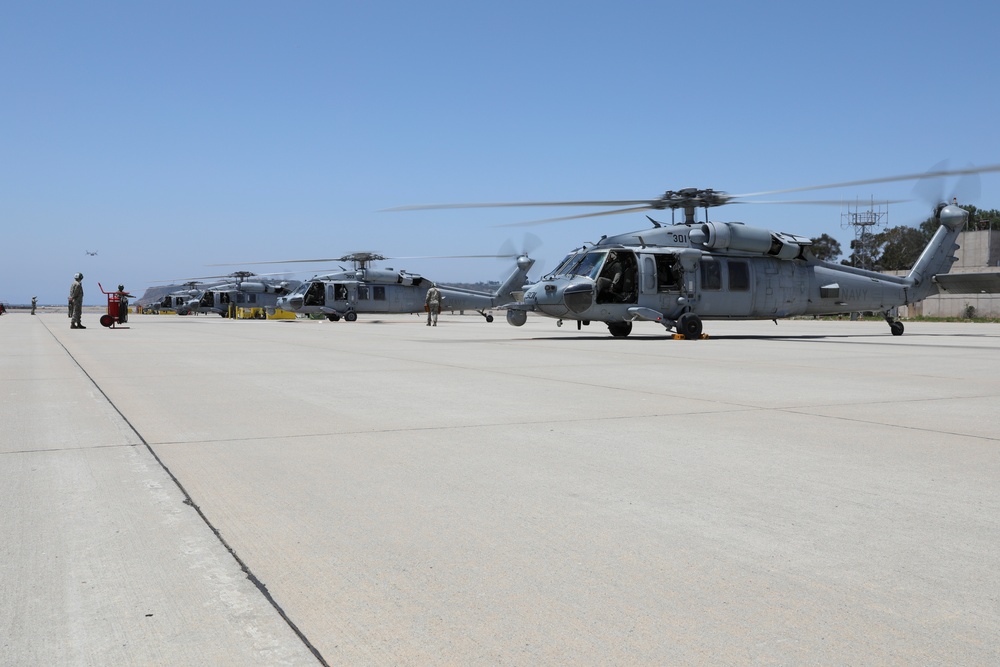 Navy's Last Special Warfare-Dedicated Helicopter Squadron Conducts Final Flight