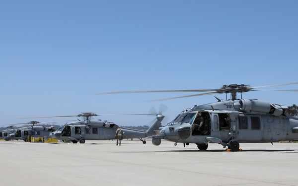 Navy's Last Special Warfare-Dedicated Helicopter Squadron Conducts Final Flight