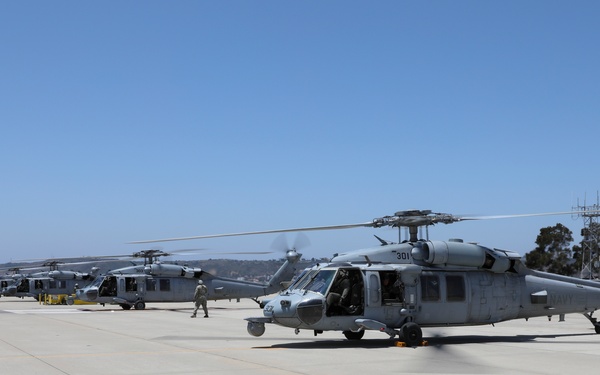 Navy's Last Special Warfare-Dedicated Helicopter Squadron Conducts Final Flight