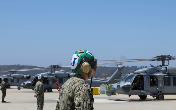 Navy's Last Special Warfare-Dedicated Helicopter Squadron Conducts Final Flight