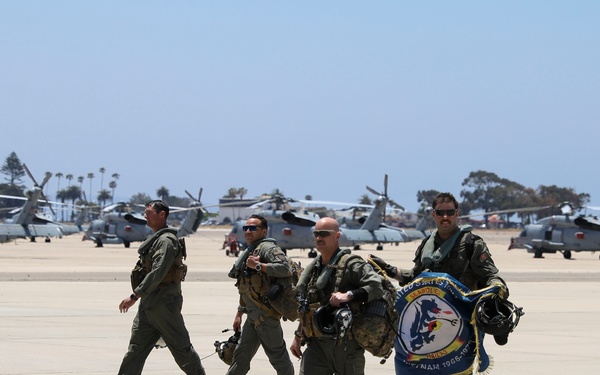 Navy's Last Special Warfare-Dedicated Helicopter Squadron Conducts Final Flight