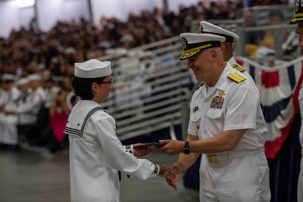 Recruit Training Command Pass-in-Review Award Winners