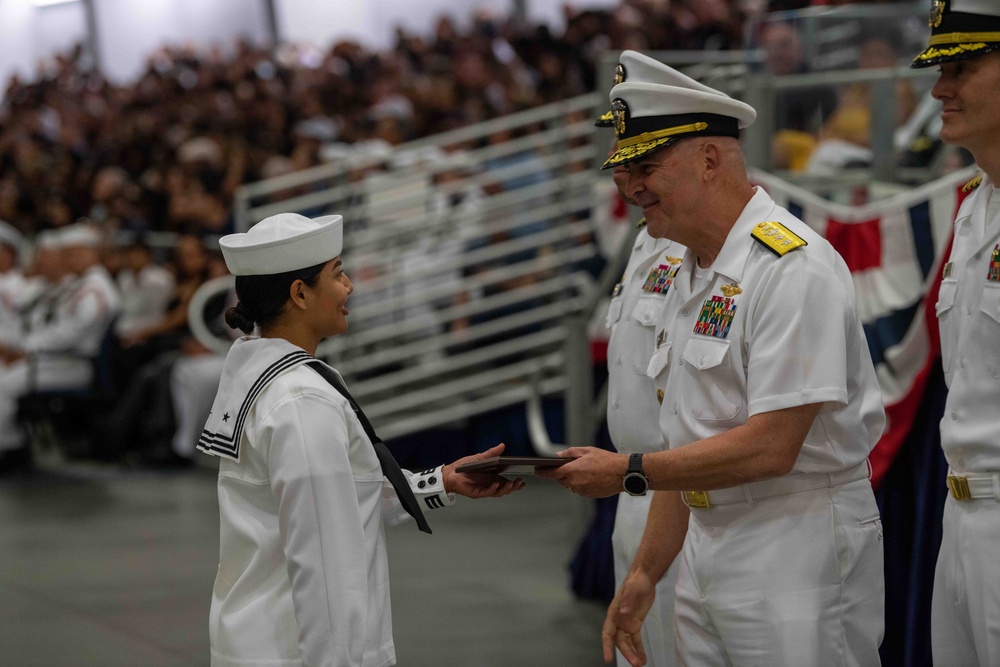 Recruit Training Command Pass-in-Review Award Winners