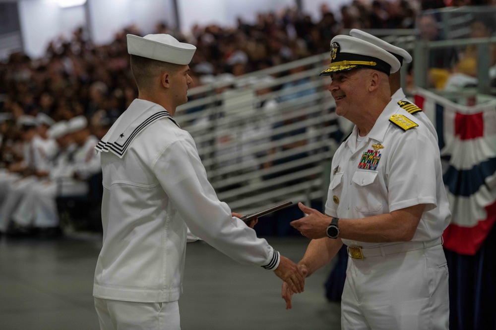 Recruit Training Command Pass-in-Review Award Winners