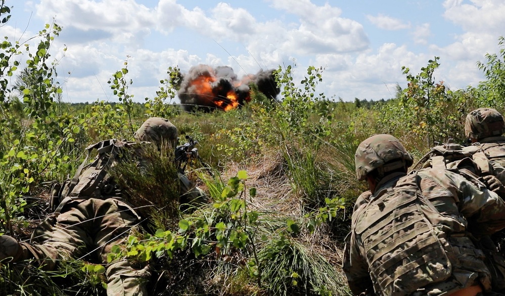 8th Engineer Battalion with Task Force Ivy conducts live-demolition exercise