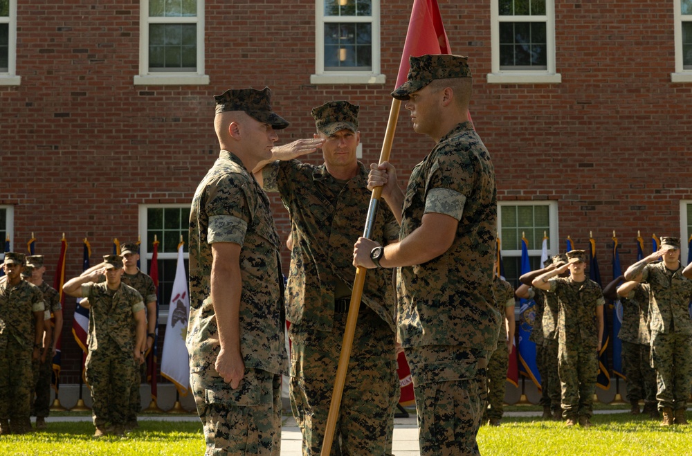 Headquarters Battalion Change of Command Ceremony
