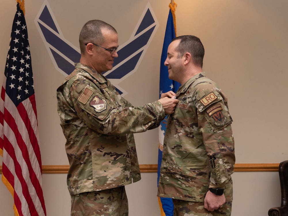 4th Logistics Readiness Squadron Change of command ceremony