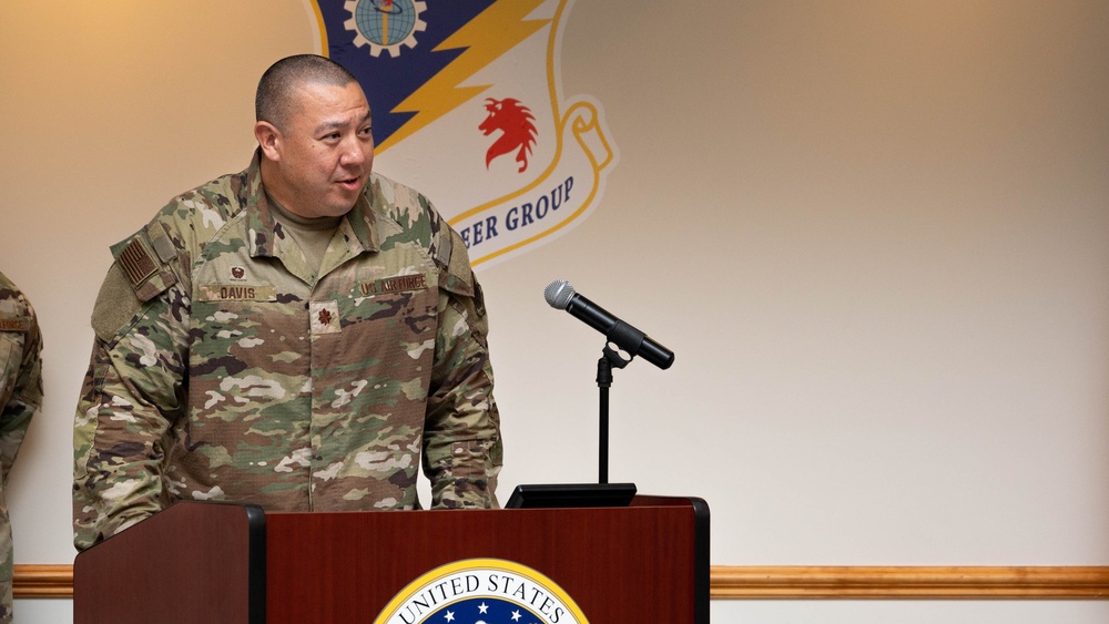 4th Logistics Readiness Squadron Change of command ceremony