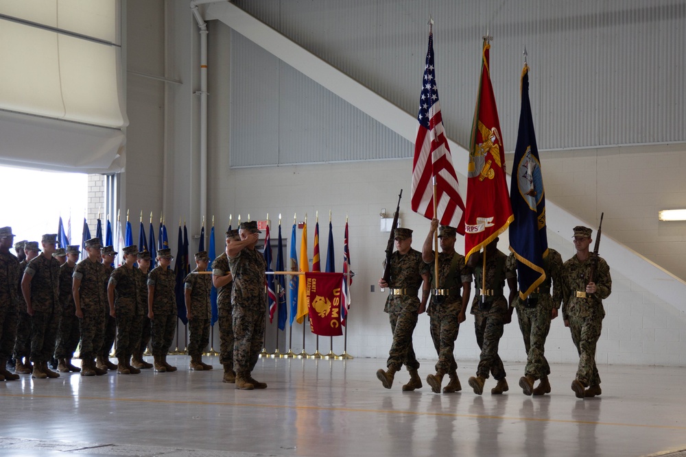 Center for Naval Aviation Technical Training Unit (CNATTU) New River Change of Command Ceremony 2023