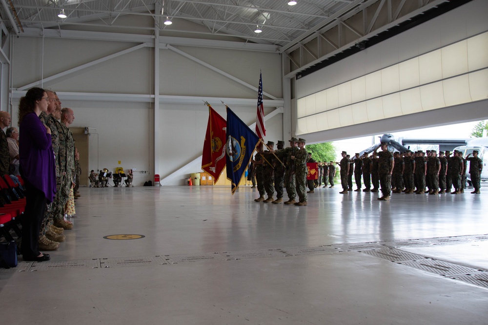 Center for Naval Aviation Technical Training Unit (CNATTU) New River Change of Command Ceremony 2023