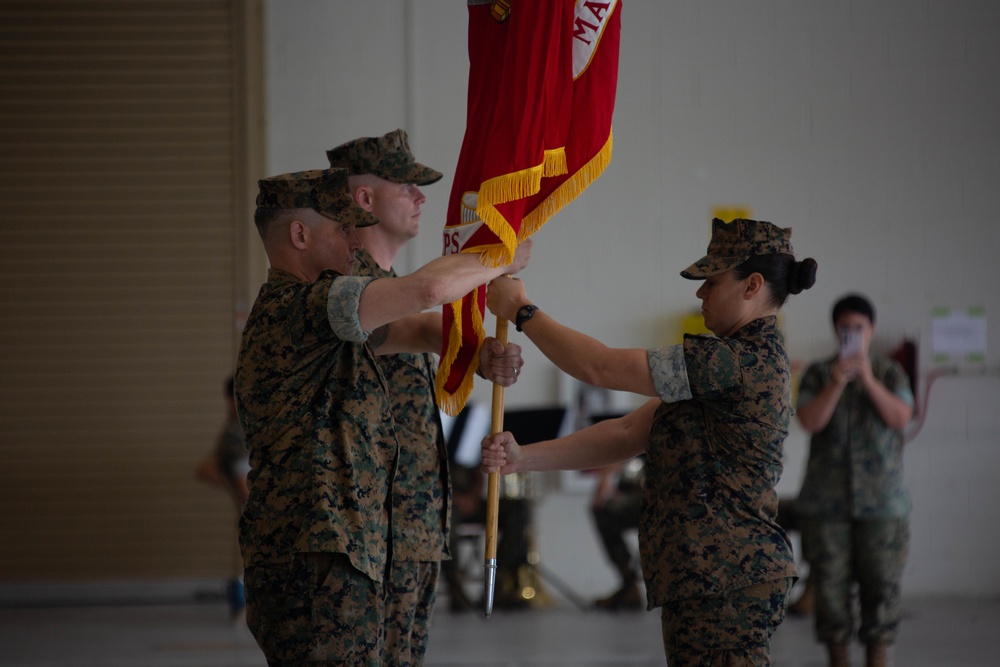 Center for Naval Aviation Technical Training Unit (CNATTU) New River Change of Command Ceremony 2023