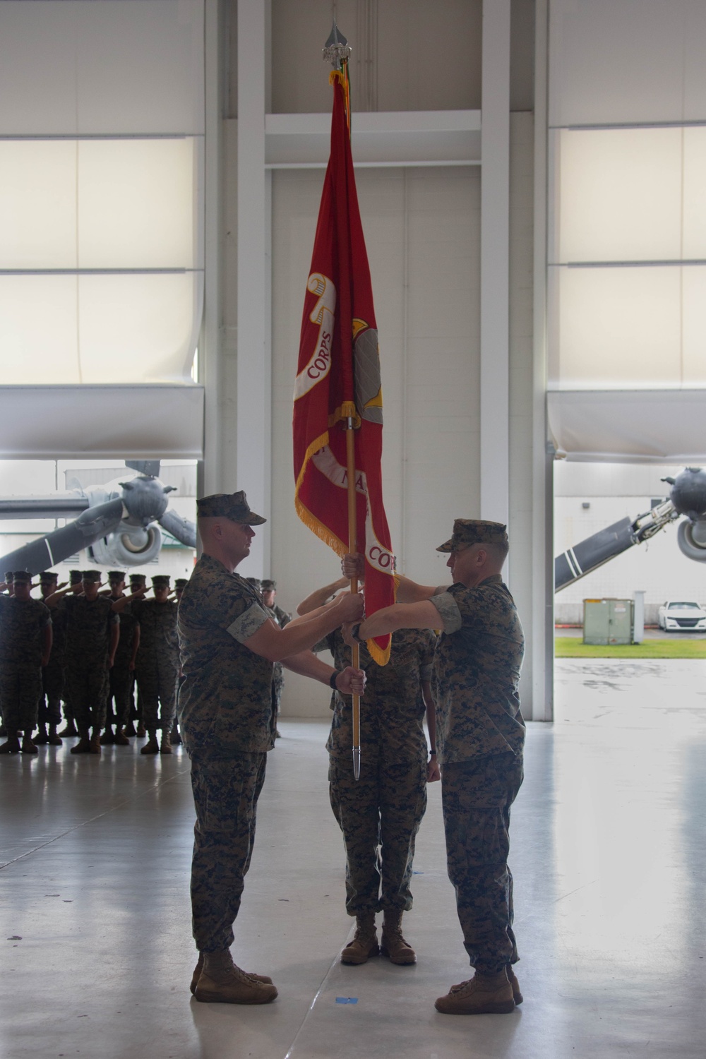 Center for Naval Aviation Technical Training Unit (CNATTU) New River Change of Command Ceremony 2023