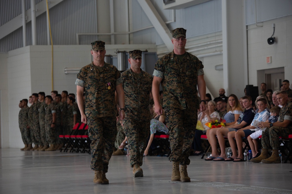 Center for Naval Aviation Technical Training Unit (CNATTU) New River Change of Command Ceremony 2023