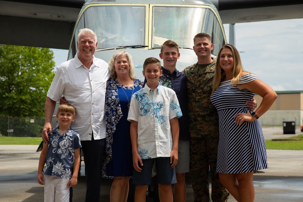 Center for Naval Aviation Technical Training Unit (CNATTU) New River Change of Command Ceremony 2023