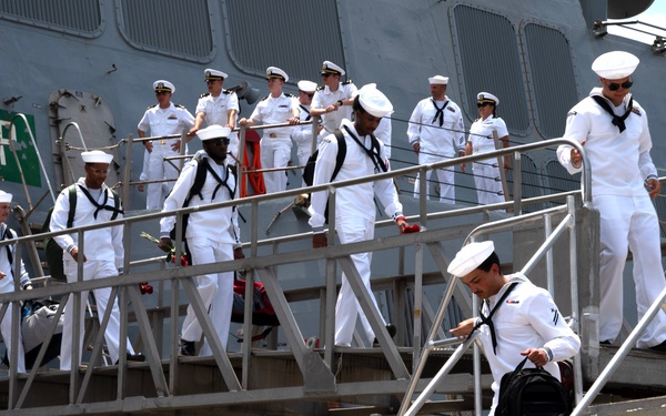 USS James E. Williams Returns from NATO Deployment