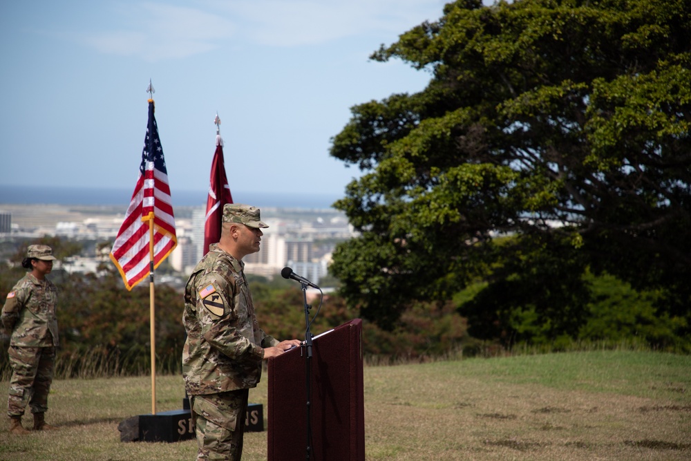 Tripler Army Medical Center Student Detachment Change of Responsibility