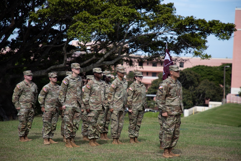 Tripler Army Medical Center Student Detachment Change of Responsibility