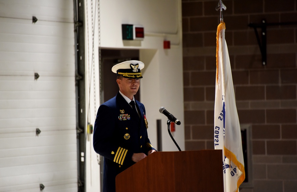 Coast Guard Sector Anchorage holds change of command ceremony