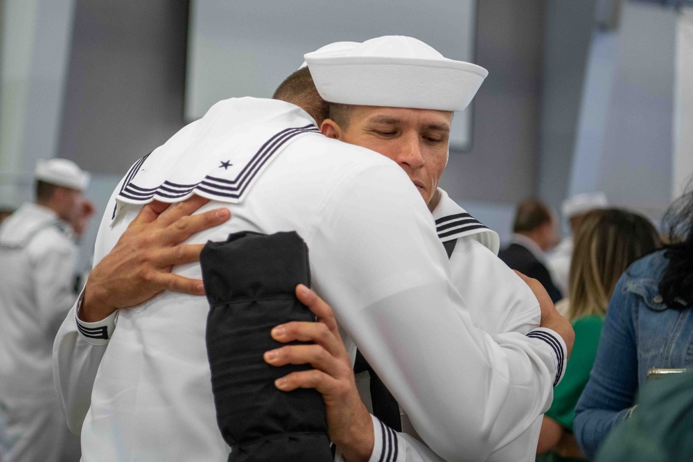 Like Father Like Son at US Navy Recruit Training Command