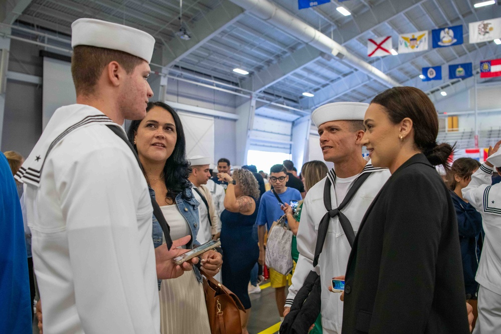 Like Father Like Son at US Navy Recruit Training Command