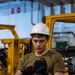 USS Ronald Reagan (CVN 76) Sailors change an engine