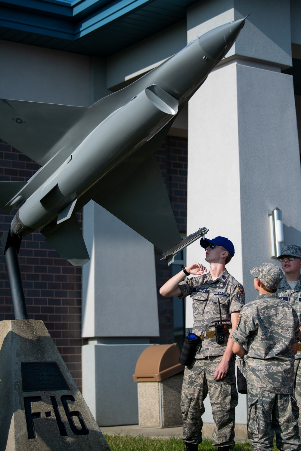 Civil Air Patrol encampment visits 122nd Fighter Wing