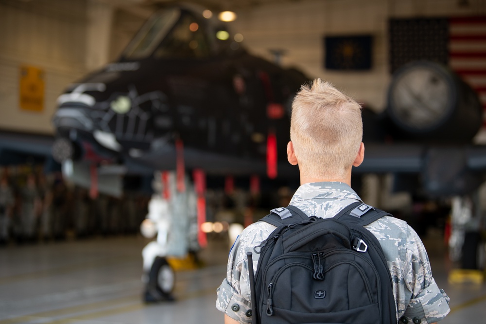 Civil Air Patrol encampment visits 122nd Fighter Wing