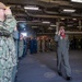 Boxer Flight Deck Officer Piped Ashore