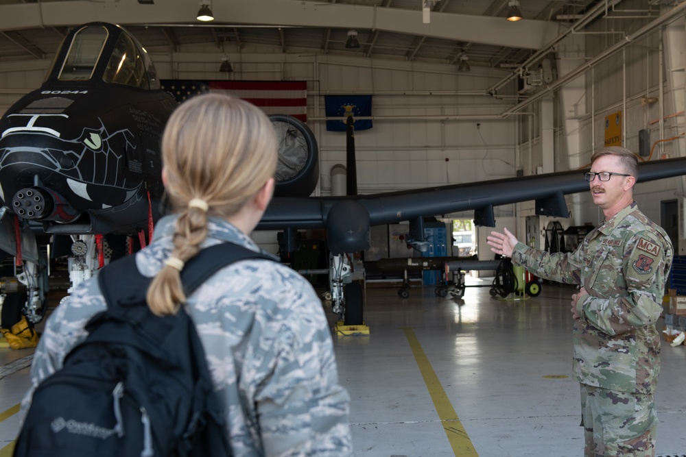 Civil Air Patrol encampment visits 122nd Fighter Wing