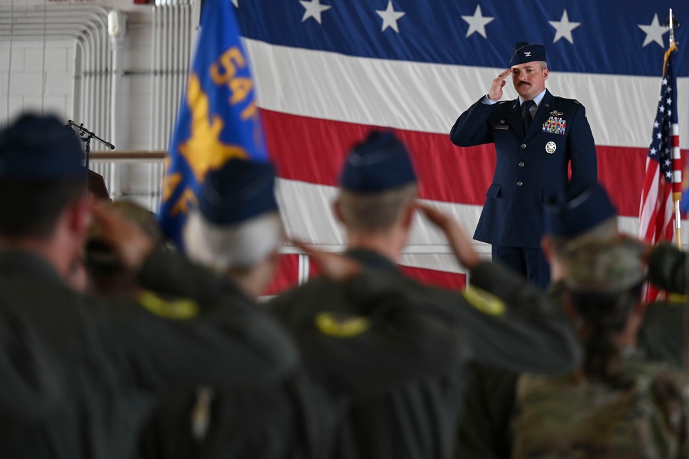 54th Fighter Group change of command