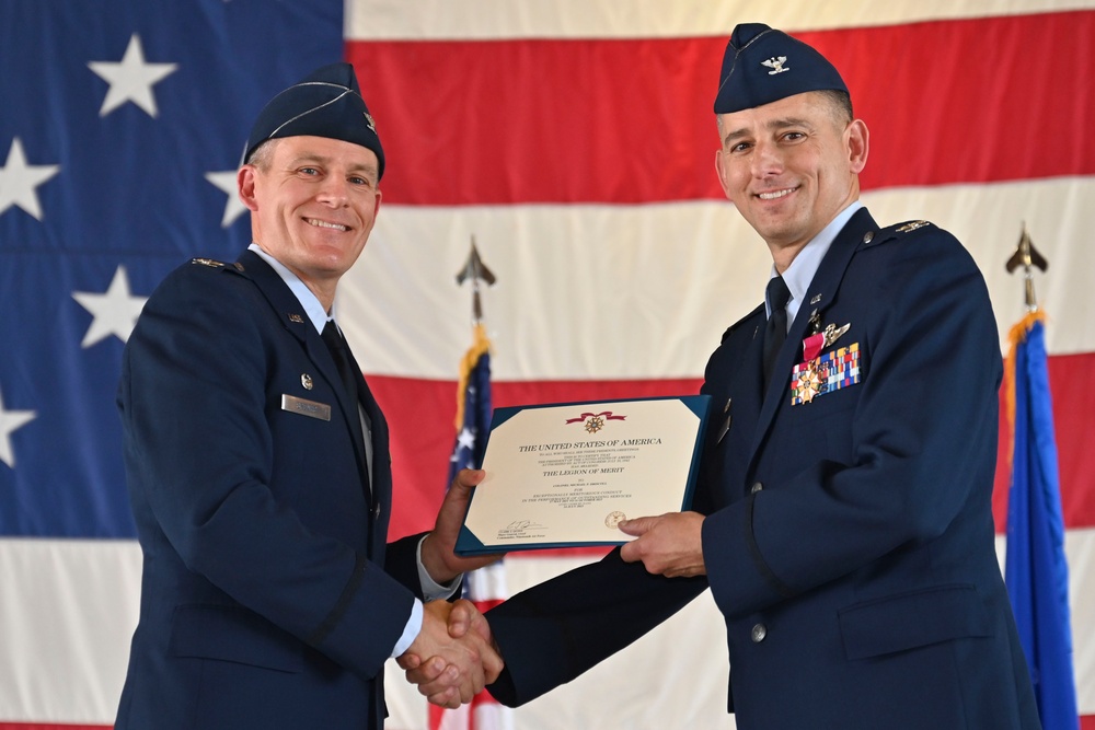 54th Fighter Group change of command