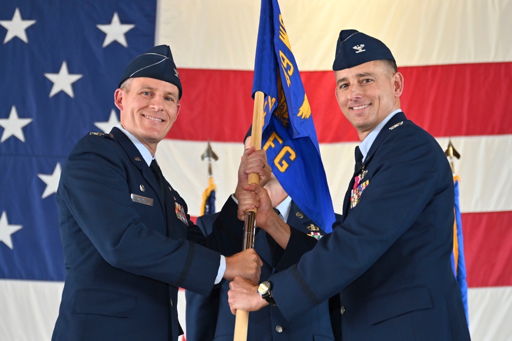 54th Fighter Group change of command