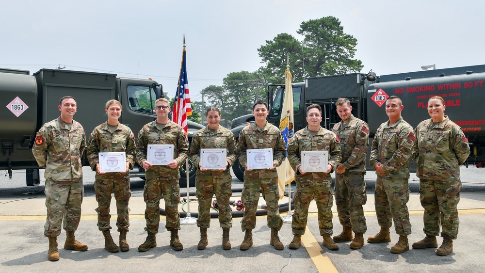 177th Fighter Wing Airmen Graduate Wing's First Petroleum Oils and Lubricants Multi-Capable Airmen Familiarization Class