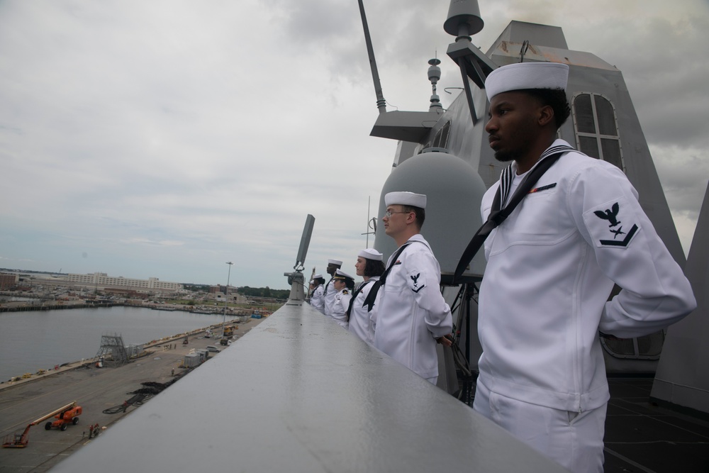 USS Mesa Verde Departs Norfolk for Scheduled Deployment